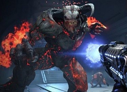 DOOM Eternal tung clip gameplay đầu tiên: Doom Slayer tái xuất "đại náo" địa ngục trần gian