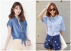 Gợi ý 10 cách mix đẹp với sơ mi denim