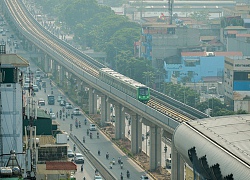 Hình ảnh tàu Cát Linh - Hà Đông trên đường chạy thử