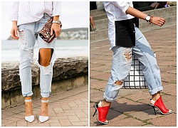 Jeans rách: Đặc quyền của nàng cá tính