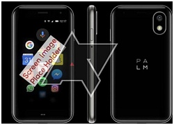 Rò rỉ hình ảnh smartphone mới của Palm với tên mã "Pepito"