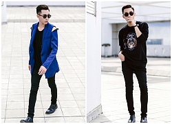 Street style mùa thu cực chất của stylist Hoàng Ku