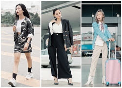 Tiếp tục "khúc giao hưởng" chuyển mùa, đồ đơn sắc lại "chiếm sóng" street style giới trẻ tuần qua