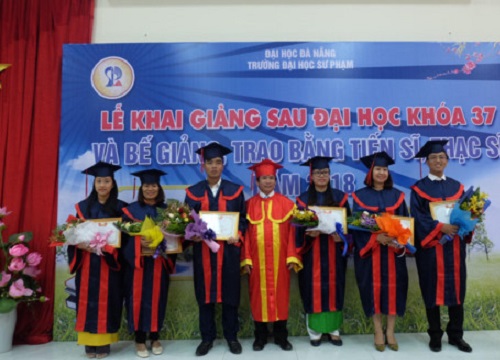 Trường ĐH Sư phạm (ĐH Đà Nẵng): 123 học viên nhận bằng tốt nghiệp tiến sĩ, thạc sĩ