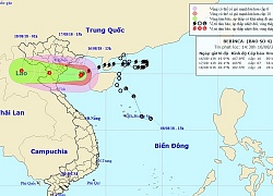 Bão số 4 bất ngờ đi chậm lại, Quảng Ninh Nghệ An mưa rất to