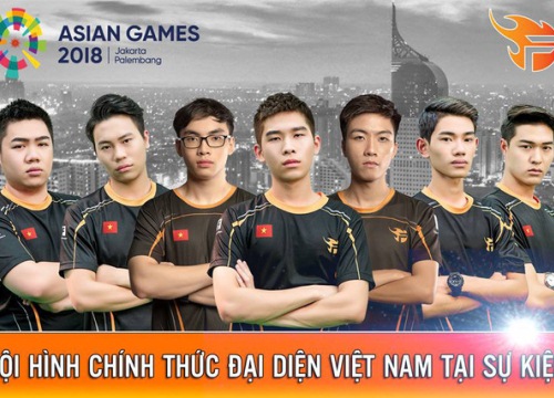 Chốt đội hình team Liên Quân Mobile Việt Nam dự Asian Games 2018