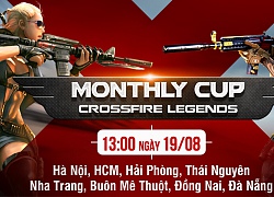 Cuối tuần sôi động với CFL Monthly Cup tại 8 tỉnh thành