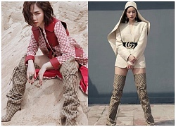 Đâu chỉ cùng tóc ngắn, xoăn sợi mì, Hồ Ngọc Hà - Tóc Tiên còn "đụng độ" đôi boots hầm hố