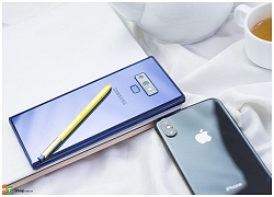 Galaxy Note 9 đọ sắc cùng iPhone X: Song long tranh đấu