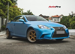 Lexus IS 250C độ wide bodykit kiểu LibertyWalk tại Hà Nội