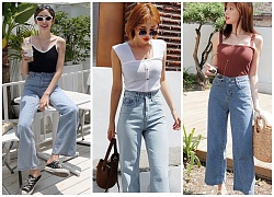 Quần jeans ống rộng - Không khó mặc như vẫn tưởng!