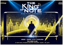 Bạn đang chờ đợi The King of Note? Xem tường thuật trực tiếp sự kiện 18h ngày 19/8