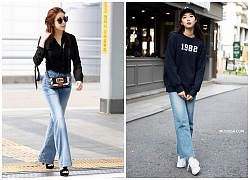 Chọn jeans cho nàng 'nấm lùn' ăn gian chiều cao