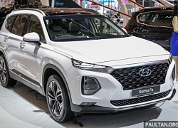 Hyundai SantaFe 2019 lần đầu ra mắt Đông Nam Á