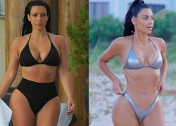 Nhìn body chuẩn đồng hồ cát của Kim Kardashian hiện giờ, bảo đảm bạn sẽ có thêm động lực giảm cân!