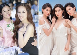 Showbiz Việt đầy thị phi nhưng vẫn có những hội bạn thân toàn Hoa hậu Á hậu nổi tiếng thân thiết