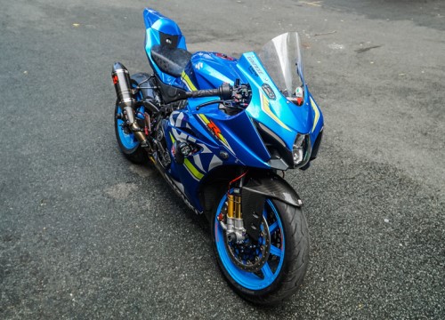 Suzuki GSX-R1000 của biker Sài Gòn với gói độ xe đua hơn 500 triệu