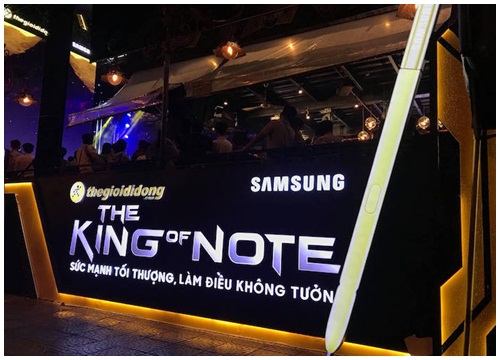 Thế Giới Di Động tổ chức buổi ra mắt Galaxy Note9