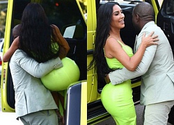 Yêu nhau đã 6 năm, Kanye vẫn cưng chiều Kim Kardashian hết mực khi bế bổng vợ rời khỏi xe