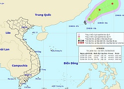 Ảnh hưởng áp thấp nhiệt đới, Bắc Biển Đông mưa giông mạnh