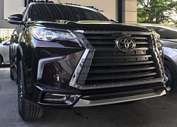 Chi tiết Toyota Fortuner 2018 sau khi lắp xong bộ phụ kiện giá hơn 100 triệu đồng