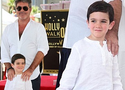 Con trai Simon Cowell thu hút chú ý trên Đại lộ Danh vọng Hollywood