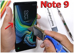 Galaxy Note 9 có độ bền thế nào khi bị cào xước, bẻ cong?