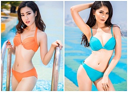 Hoa hậu Mỹ Linh khoe đường cong nóng bỏng với bikini