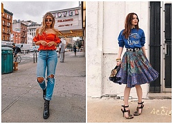 Instagram tuần qua: Muốn có style nổi bật mà sành điệu hãy học các fashionista chọn trang phục họa tiết độc đáo này