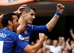 Morata khoe hình xăm vợ ở tay