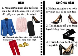 Những &#8216;quy tắc vàng&#8217; khi mix đồ thu