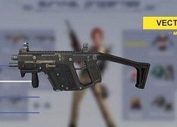 PP19, Vector, An94 là những vũ khí sẽ được tăng sát thương trong Rules Of Survival máy chủ tiếng Trung