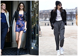 Street style nghiện crop top khoe eo của người mẫu 16 tuổi Kaia Gerber