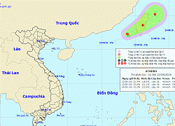 TIN MỚI: Xuất hiện áp thấp nhiệt đới trên biển Đông
