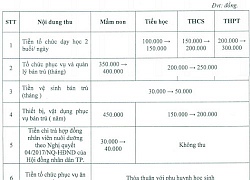 TP. Hồ Chí Minh: Quy định khung mức thu đối với các khoản thu thỏa thuận