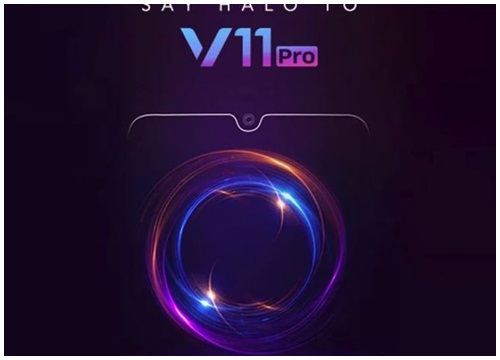 Vivo V11 Pro sẽ ra mắt ngày 06 tháng 09 với thiết kế notch nhỏ, vân tay trong màn hình