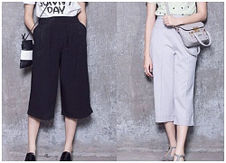 5 món đồ diện cùng quần Culottes khiến các nàng đẹp không tỳ vết