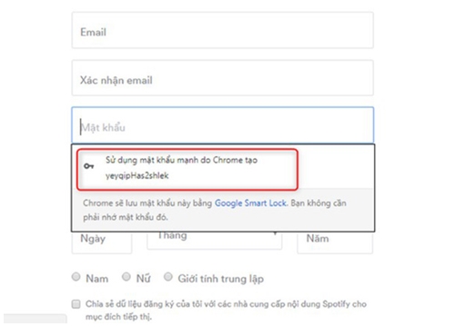 Cách tạo mật khẩu mạnh bằng công cụ có sẵn trên Chrome