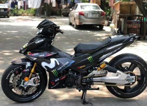 Cận cảnh 2019 Yamaha Exciter độ carbon cực chất của dân chơi Hà Thành