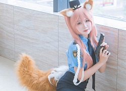 Cosplay nàng Cáo Tamamo-no-Mae cực dễ thương trong Fate/Grand Order