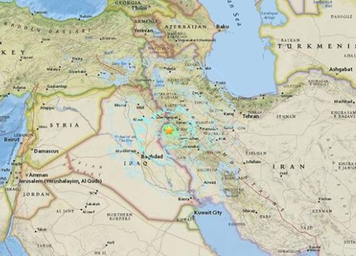 Động đất mạnh tại Iran, rung chấn lan đến tận thủ đô Baghdad