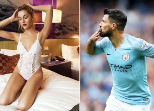 Hậu trường sân cỏ 25/8: Siêu mẫu 18 tuổi sưởi ấm trái tim cô đơn Aguero