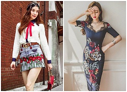 Mẫu váy họa tiết hoa siêu hot được các bạn gái ưa chuộng trong mùa hè năm 2018