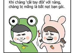 So sánh hài hước mối quan hệ bất bình đẳng giữa chàng và nàng