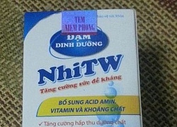 Thu hồi lô thực phẩm bảo vệ sức khỏe Đạm dinh dưỡng Nhi TW