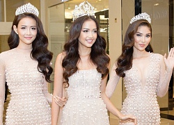 Top 3 "Miss Supranational Vietnam" cùng đội vương miện, lần đầu xuất hiện nổi bật giữa sự kiện