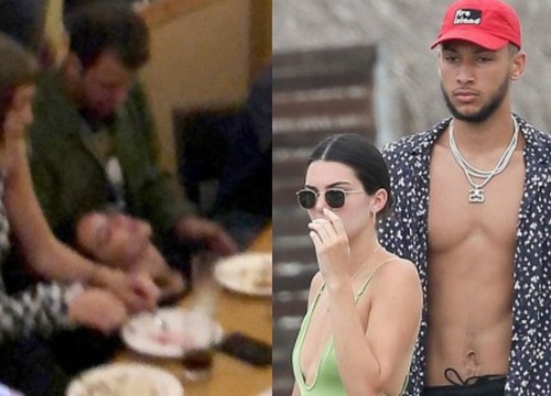 Vắng bạn trai, Kendall Jenner có hành động "nhạy cảm" khi ngồi dưới đất và gối đầu vào lòng trai lạ