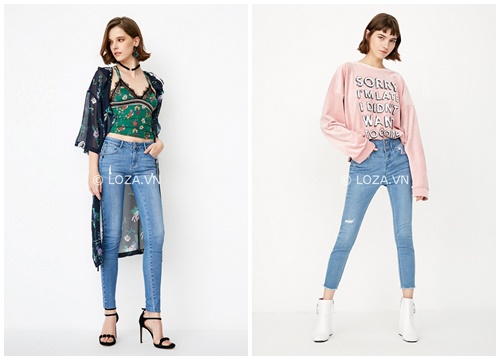 BST quần jeans cho nàng công sở cá tính