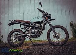 Cào cào Kawasaki KLX 250 độ Vinduro ra lò từ garage Tự Thanh Đa