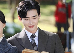 Chết ngất với loạt ảnh hậu trường 'tình bể bình' của Lee Jong Suk và Shin Hye Sun trong 'Hymn of Death'